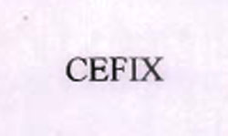 Cefix Device mark 1107841 Trademark