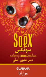 'soex' Herbal Molasses-guarana- Composite Label Device mark 2310414 Trademark