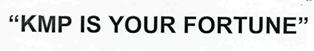 Kmp Is Your Fortune Device mark 2568532 Trademark
