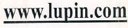 Www.lupin.com Device mark 2587788 Trademark