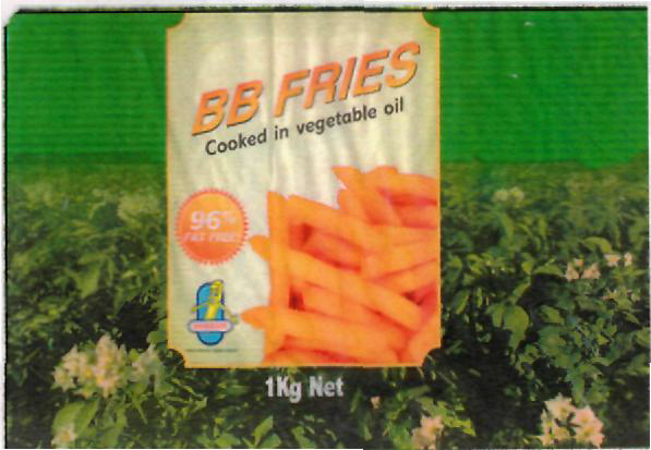 Bb Fries (label) Device mark 2253373 Trademark