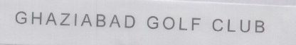 Ghaziabad Golf Club (label) Device mark 1551658 Trademark