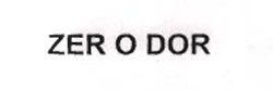 Zer O Dor Device mark 1712670 Trademark