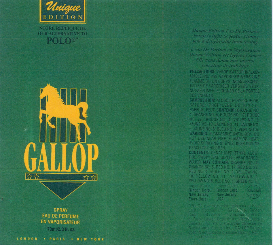 Gallop Device mark 915783 Trademark