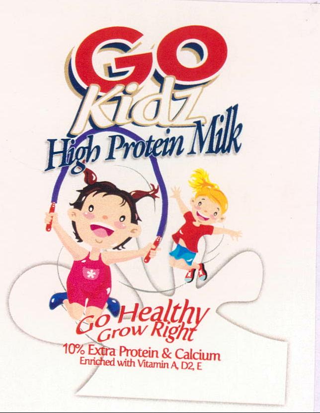 Go Kidz High Protein Milk Device mark 2109810 Trademark