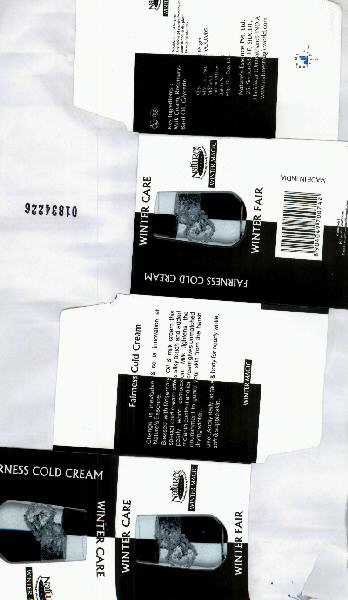 Fairness Cold Cream Device mark 1834226 Trademark