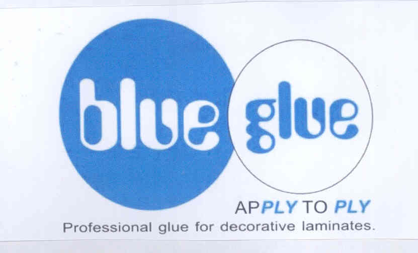 Blue Glue (label) Device mark 1713813 Trademark