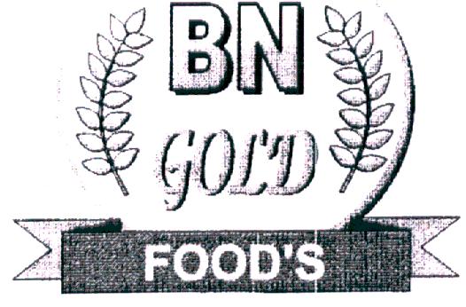 Bn Gold Foods Device mark 1908490 Trademark