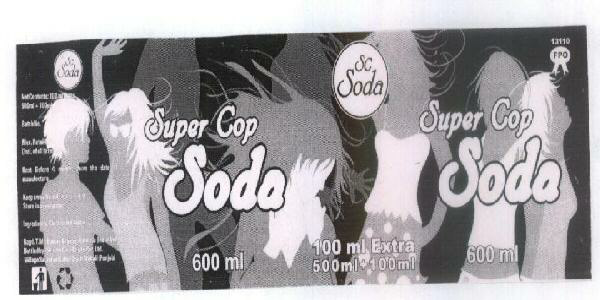 Super Cop Soda (device Of Man And Women) Device mark 1550250 Trademark