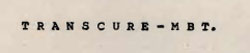 Transcure-mbt Device mark 641563 Trademark