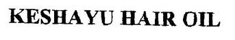 Keshayu Hair Oil Device mark 1052423 Trademark