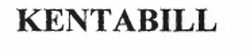 Kentabill Device mark 1764726 Trademark