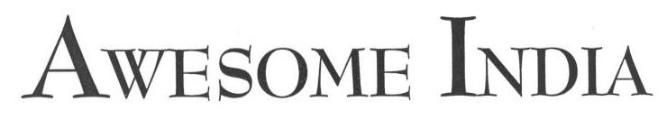 Awesome India Device mark 1662606 Trademark