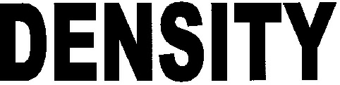 Density (label) Device mark 2162667 Trademark