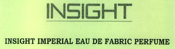 Insight Imperial Eau De Fabric Perfume Device mark 2676310 Trademark