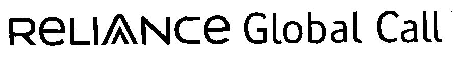 Reliance Global Call (letter Written In Special Form) Device mark 1459713 Trademark