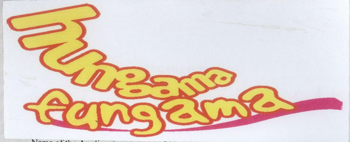 Hungama Fungama (label) Device mark 1426917 Trademark