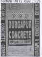 Durgapur Concrete Device mark 1793837 Trademark