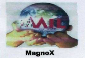 Mil Magnox (device Of Globe & Hands) Device mark 2332218 Trademark