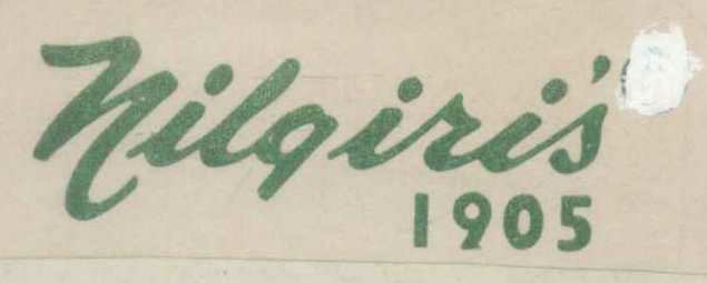 Nilgiris 1905 (label) Device mark 738856 Trademark