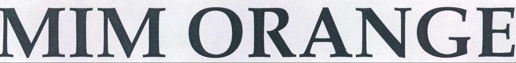 Mim Orange Device mark 2149673 Trademark
