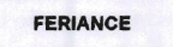 Feriance Device mark 1097755 Trademark