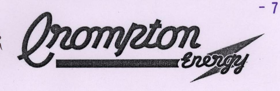 Crompton Energy Device mark 1684528 Trademark