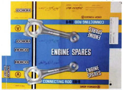 Engine Spares With Label Device mark 2826743 Trademark