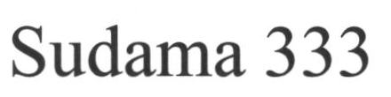 Sudama 333 Device mark 1644799 Trademark