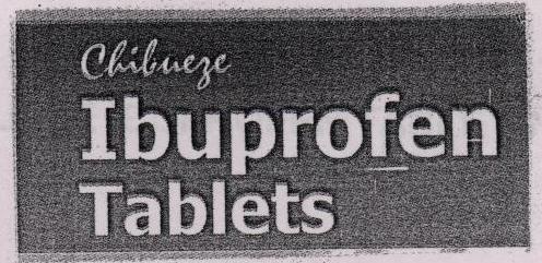 Ibuprofen Tablets (letter With Shadded) Device mark 1571786 Trademark