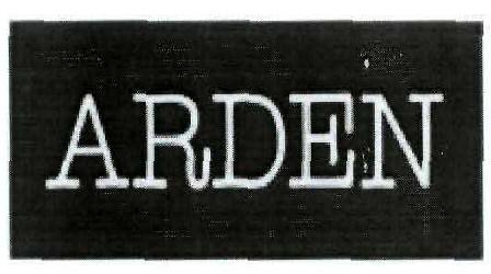 Arden With Device Device mark 2048071 Trademark