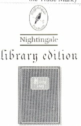 Library Edition [label] Device mark 1142700 Trademark
