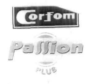 Corfom Passion Plus (label) Device mark 1889029 Trademark