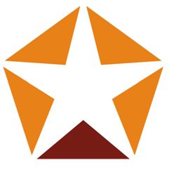 Star-pentagon Logo Device mark 2336729 Trademark