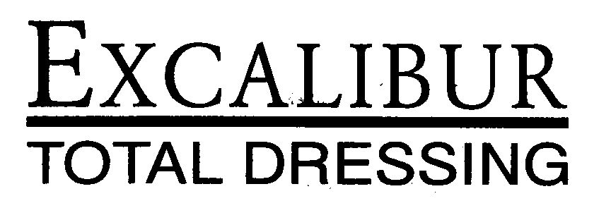 Excalibur Total Dressing Device mark 848750 Trademark
