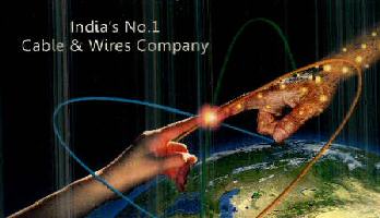 India's No.1 Cable & Wires Company (device Of Hands) Device mark 2413610 Trademark