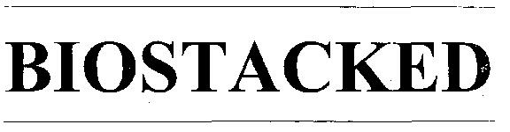 Biostacked (logo) Device mark 2314403 Trademark