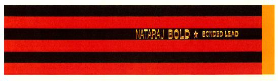 Nataraj Bold Bonded Lead Device mark 2719845 Trademark