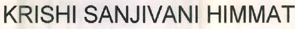Krishi Sanjivani Himmat Device mark 2532526 Trademark