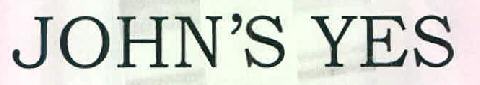 John's Yes Device mark 2824482 Trademark