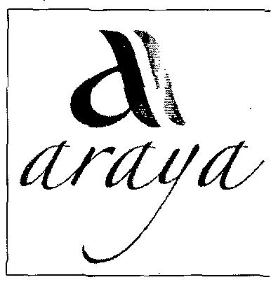 Araya (logo) Device mark 2171144 Trademark