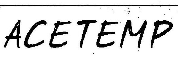 Acetemp (device) Device mark 2485994 Trademark
