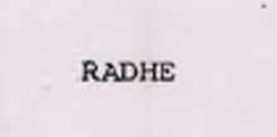 Radhe Device mark 933576 Trademark