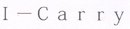 I - C A R R Y Device mark 2104251 Trademark