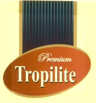 Tropilite (label) Device mark 1627564 Trademark