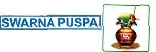 Swarna Puspa, Green Coconut, Pitcher And Swastika De. Device mark 1521625 Trademark