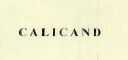 C A L I C A N D Device mark 920512 Trademark