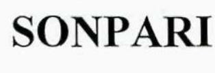 Sonpari Device mark 2625360 Trademark
