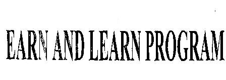 Earn And Learn Program (device) Device mark 2323922 Trademark