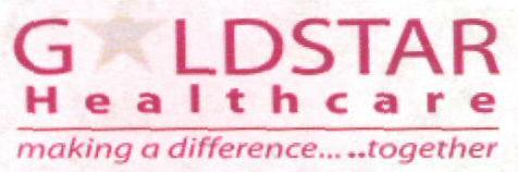 Goldstar Healthcare Device mark 1582914 Trademark
